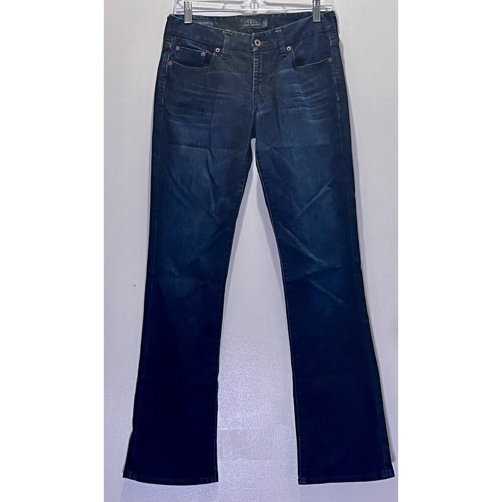 LUCKY Brand Sweet Jean Bootcut Jeans Womens 2/28 Blue coastal Cowgirl Y2K Boho